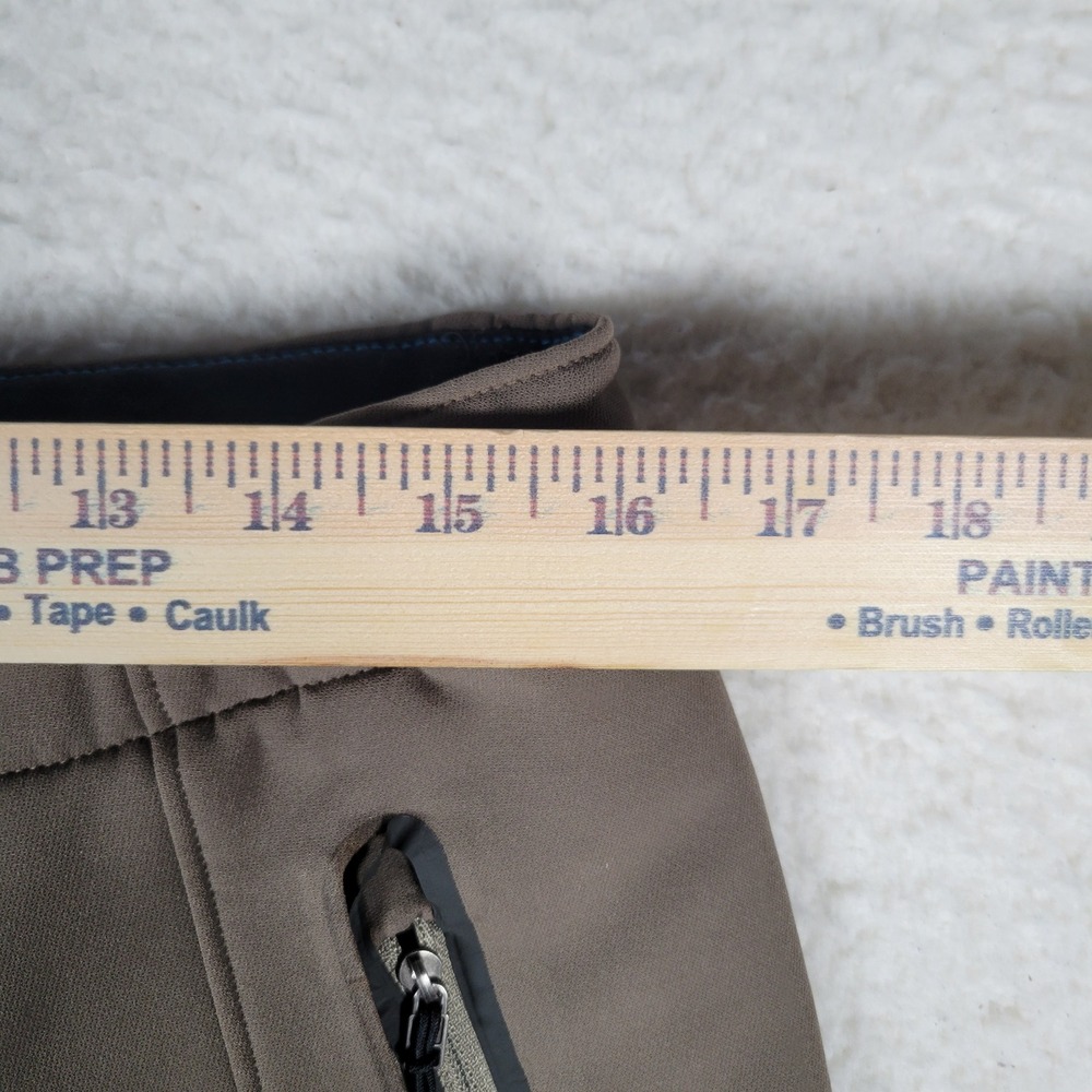 Columbia Titanium Softshell Pants Men 32x30 Brown OmniShield Fleece Lined Hiking - Picture 6 of 16